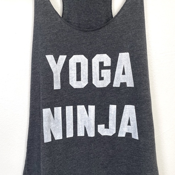Yoga Ninja Graphic Tank | Black | Size Small - Picture 3 of 6